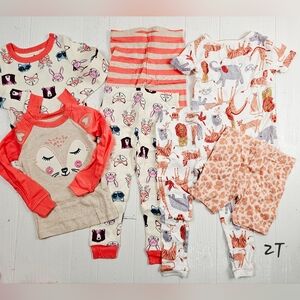 Toddler Girls 2T Pajama Sets